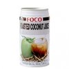 FOCO Kokosnusssaftgetränk, aus geröstet Kokosnuss 350ml.