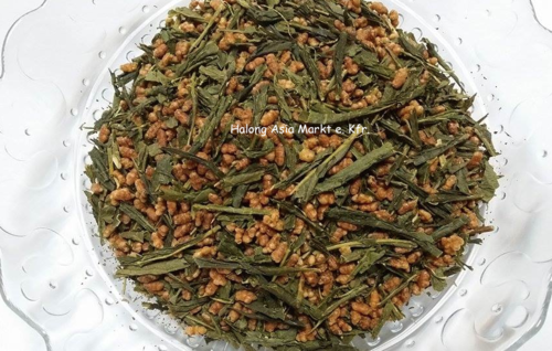 Genmaicha Grüner Tee mit geröstet Vollkornreis JAPAN-Bio standard 100g