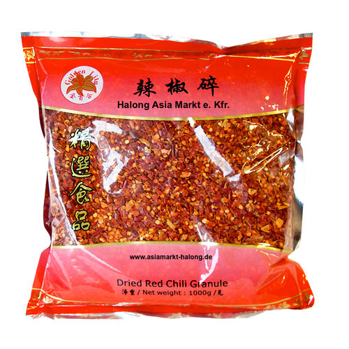 Golden Lily Red Chili Flakes, rotes Chiliflocken 1Kg