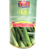 TRS Okra in Wasser 400g/Dose, Indische Zucchinis